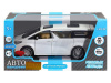 Фото Машина "АВТОПАНОРАМА" Toyota Alphard, белый, 1/29, свет, звук, инерция, в/к 20*10*11 см | Инномарт