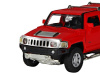 Фото Машина "АВТОПАНОРАМА" Hummer H3, красный, 1/32, свет, звук, инерция, в/к 17,5*13,5*9 см | Инномарт