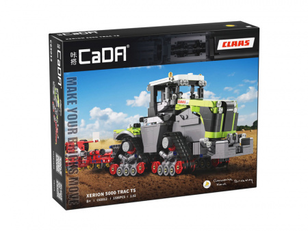 Фото Конструктор CaDA трактор CLAAS XERION 5000 TRAC TS 1/32 (1336 деталей) | Инномарт