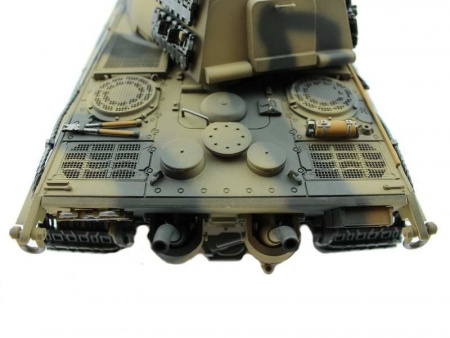 Фото Р/У танк Torro King Tiger (башня Henschel) 1/16 2.4G, ВВ-пушка, деревянная коробка | Инномарт