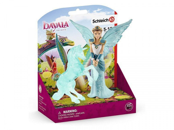 Фигурка Schleich Эльфийка Айела и ледяная статуя единорога, MOVIE | Инномарт