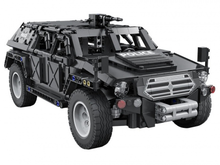 Фото Радиоуправляемый конструктор CaDA бронированный внедорожник Fierce Warrior SUV 1/12 (561 деталь) | Инномарт