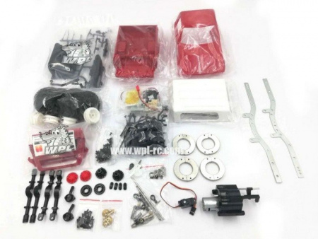 Фото Радиоуправляемая машина WPL пикап Hilux (синяя) 4WD 2.4G 1/16 KIT | Инномарт