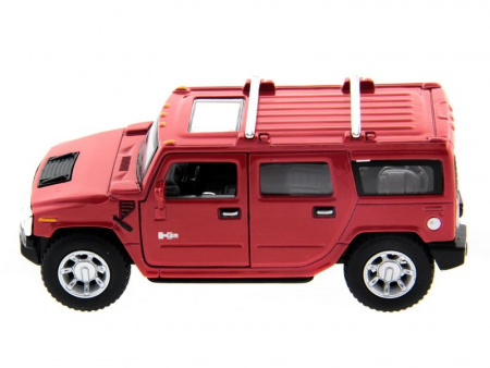 Фото Машина Kinsmart 1:40 Haммer H2 2008 инерция (1/12шт.) б/к | Инномарт