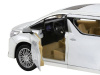 Фото Машина "АВТОПАНОРАМА" Toyota Alphard, белый, 1/29, свет, звук, инерция, в/к 20*10*11 см | Инномарт