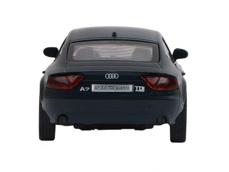 Фото Машина "АВТОПАНОРАМА" Audi A7, зеленый, 1/43, инерция, в/к 17,5*12,5*6,5 см | Инномарт
