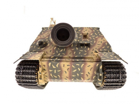 Фото Р/У танк Torro Sturmtiger Panzer 1/16 2.4G, зеленый, ВВ-пушка, деревянная коробка | Инномарт