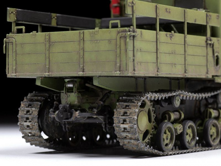 Фото Сборная модель ZVEZDA Советский гусеничный тягач СТЗ-5, 1/35 | Инномарт
