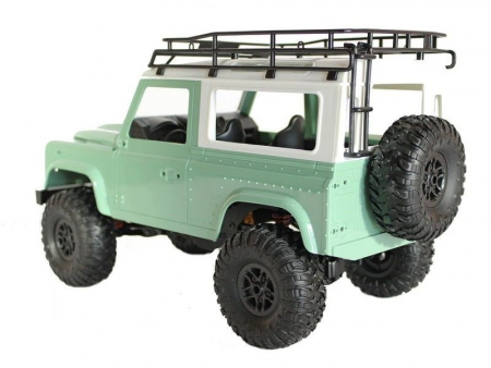 Фото Радиоуправляемая машина MN MODEL английский внедорожник Defender (зеленый) 4WD 2.4G 1/12 RTR | Инномарт