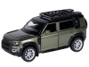 Фото Машина "АВТОПАНОРАМА" Land Rover Defender 110, 1/43, оливковый, инерция, в/к 17,5*12,5*6,5 см | Инномарт