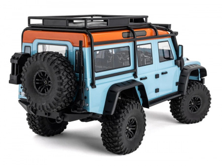 Фото Радиоуправляемый краулер MJX Hyper Go H8H (голубой) Brushless 4WD 2.4G LED 1/8, без ЗУ и акб | Инномарт