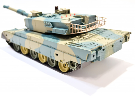 Фото Радиоуправляемый танк Heng Long HL3808-01 1/24 TYPE 90, стреляет шариками, RTR | Инномарт