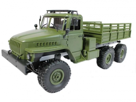 Фото Радиоуправляемая машина MN MODEL Советский военный грузовик "УРАЛ" PRO 6WD 2.4G 1/16 RTR | Инномарт
