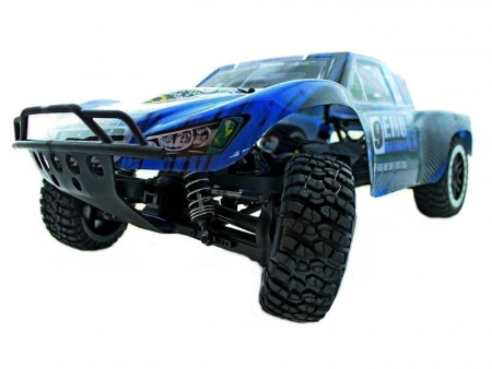 Фото Радиоуправляемый шорт-корс Remo Hobby 9EMU TWINS MOTOR (синий) 4WD 2.4G 1/8 RTR | Инномарт