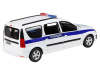 Фото Машина "АВТОПАНОРАМА" LADA LARGUS "Полиция", 1/24, свет, звук, инерция, в/к 24,5*12,5*10,5 см | Инномарт