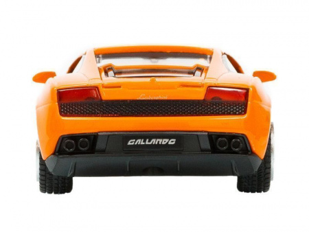Фото Машина "АВТОПАНОРАМА" Lamborghini Gallardo LP560-4, оранжевый, 1/43, инерция, в/к 17,5*12,5*6,5 см | Инномарт