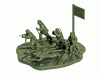 Сборные солдатики ZVEZDA Советские лыжники, 1/72