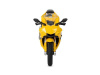 Фото Мотоцикл "АВТОПАНОРАМА" YAMAHA YZF-R1, 1/18, металл, желтый, свободный ход колес | Инномарт
