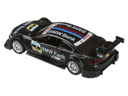 Фото Машина "АВТОПАНОРАМА" BMW M3, DTM, 1/42, черный, инерция, откр. двери, в/к 17,5*12,5*6,5 см | Инномарт