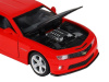 Фото Машина "АВТОПАНОРАМА" Chevrolet Camaro SS, красный, 1/32, свет, звук, инерция, в/к 17,5*13,5*9 см | Инномарт