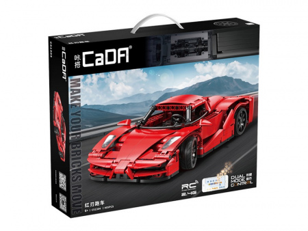 Фото Радиоуправляемый конструктор CaDA спортивный автомобиль Red Blade (432 детали) | Инномарт