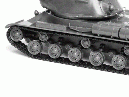 Фото Сборная модель ZVEZDA Советский танк ИС-2 (сборка без клея), 1/72 | Инномарт