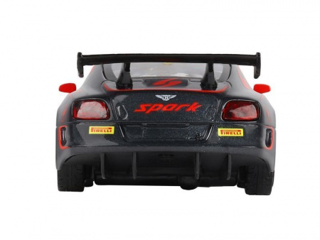 Фото Машина "АВТОПАНОРАМА" Bentley Continental GT3, черный, 1/32, в/к 17,5*13,5*9 см | Инномарт