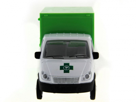 Фото Машина "АВТОПАНОРАМА" "ГАЗель" (аптека) 1/28, в/к 24*14*12 см | Инномарт