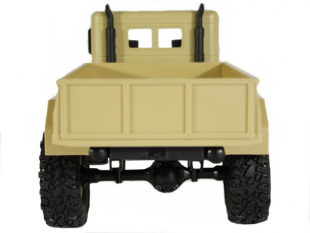 Фото Радиоуправляемая машина MN MODEL военный грузовик (песочный) 4WD 2.4G 1/16 RTR | Инномарт
