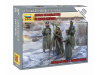 Фото Сборные солдатики ZVEZDA Немецкий штаб в зимней форме, 1/72 | Инномарт