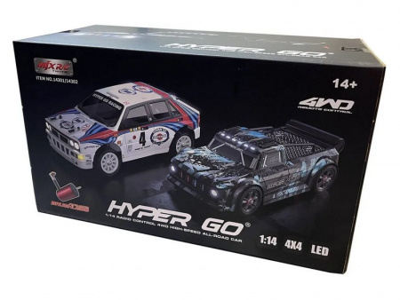Фото Радиоуправляемая машина для дрифта MJX Hyper Go 14301 Brushless 4WD 2.4G LED 1/14 RTR | Инномарт