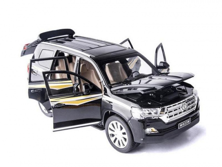 Фото Машина XLG Toyota Land Cruiser M923V 1/24, свет, звук, инерция (1/4шт.) б/к | Инномарт