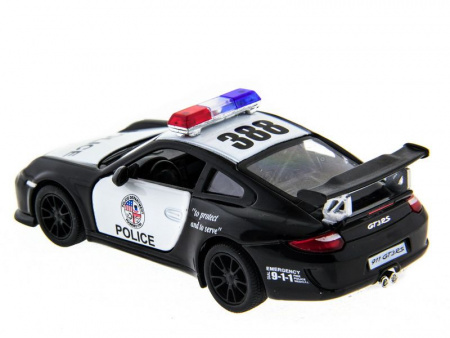 Фото Машина Kinsmart 1:36 Porsche 911 GT3 RS (Police) в асс. инерция (1/12шт.) б/к | Инномарт