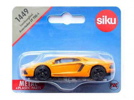 Фото Легковой автомобиль Siku 1449 Суперкар Lamborghini Aventador 1/55, 9.7 см, оранжевый | Инномарт
