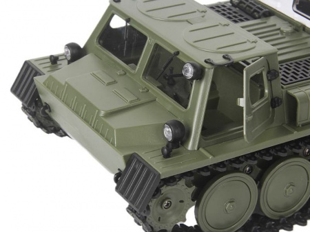 Фото Радиоуправляемый гусеничный вездеход WPL E-1 (ГАЗ-71) 2.4G 1/16 RTR | Инномарт