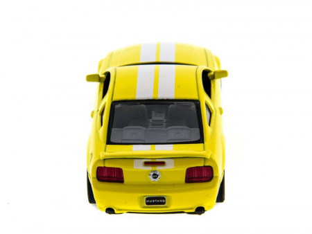 Фото Машина Kinsmart 1:38 Ford Mustang GT с полосками инерция (1/12шт.) б/к | Инномарт
