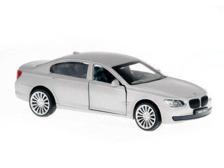 Фото Машина "АВТОПАНОРАМА" BMW 760 LI, серебряный, 1/46, инерция, в/к 17,5*12,5*6,5 см | Инномарт