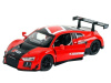 Фото Машина "АВТОПАНОРАМА" Audi R8 LMS, красный, 1/24, свет, звук, в/к 24,5*12,5*10,5 см | Инномарт