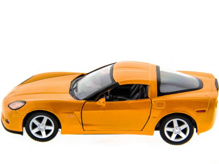 Фото Машина Kinsmart CHEVROLET CORVETTE Z06 инерция (1/12шт.) 1:36 б/к | Инномарт