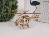 Фото Деревянный конструктор Lemmo Вертолет "Стриж", 37 деталей | Инномарт