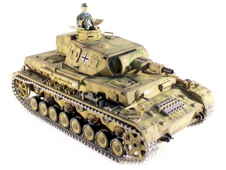 Фото Р/У танк Taigen 1/16 Dak PZ.Kpfw. IV Ausf. F-1 (Германия) PRO 2.4G RTR | Инномарт
