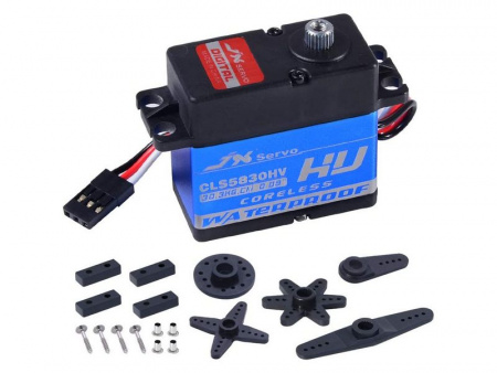 Фото Сервомашинка цифровая JX Servo CLS5830HV (58г/30.3/0.09/8.4V) влагозащищенная | Инномарт
