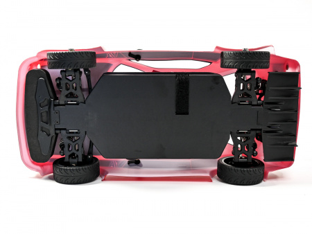 Фото Радиоуправляемая машина для дрифта Remo Hobby RACING & DRIFT (красно-черная) 4WD 2.4G 1/14 RTR | Инномарт