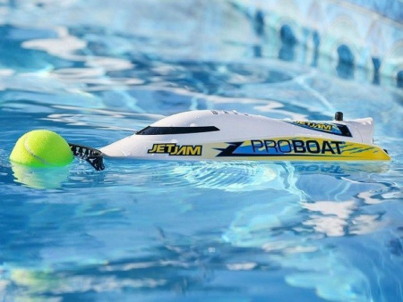 Фото Радиоуправляемый катер ProBoat Jet Jam 12 Pool Racer (белый) RTR | Инномарт