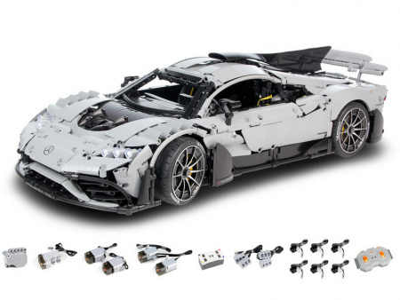 Фото Радиоуправляемый конструктор CaDA MASTER спорткар Mercedes-AMG ONE 1/8 (3290 деталей) | Инномарт