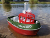 Фото Радиоуправляемый буксир Heng Long Tugboat (зеленый) 2.4G 1/72 RTR | Инномарт