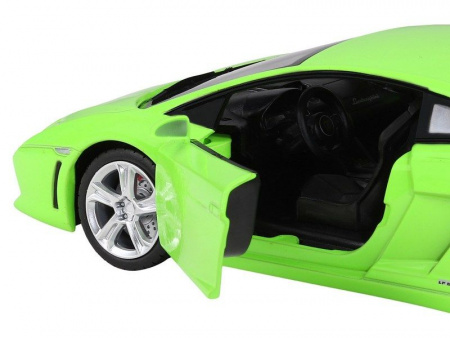Фото Машина "АВТОПАНОРАМА" Lamborghini Gallardo LP560-4, зеленый, 1/24, свет, звук, в/к 24,5*12,5*10,5см | Инномарт