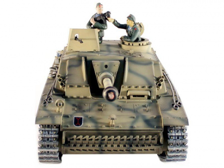 Фото Р/У танк Taigen 1/16 SturmgeschutzIIIausf.gsd.kfz. (Германия) HC (для ИК танкового боя) 2.4G RTR | Инномарт