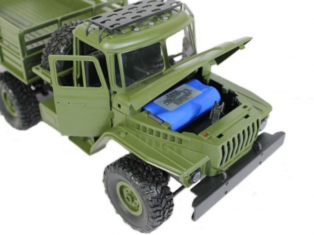 Фото Радиоуправляемая машина MN MODEL Советский военный грузовик "УРАЛ" PRO 6WD 2.4G 1/16 RTR | Инномарт