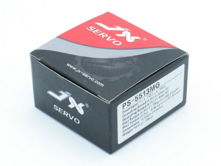 Фото Сервомашинка аналоговая JX Servo PS-5513MG (55.6г/13.06/0.18/6V) стандартная | Инномарт